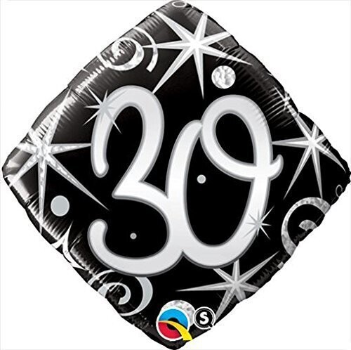 Foil Balloon - Elegant 30 Sparkle - 18&quot;