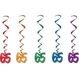 Danglers-Metallic Swirl-65th Celebration-5pkg-40&quot;