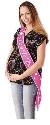 Sash-Satin-Mom to Be-1pkg