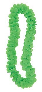 Lei-Green Flowers-1pkg-42&quot;
