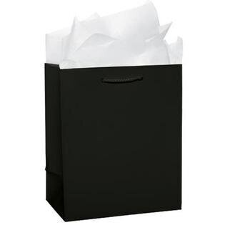 Gift Bag-Medium-Black-10''