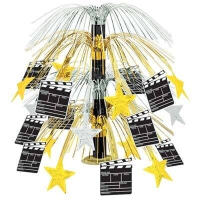 Centerpiece-Metallic Cascade-Movie Set Clapboard-1pkg-18&quot;