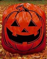 Halloween Accessory-Pumpkin Lawn Bags-2pkg