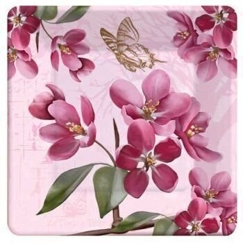 Plates-LN-Cherry Blossoms-8pkg-Paper (Discontinued)
