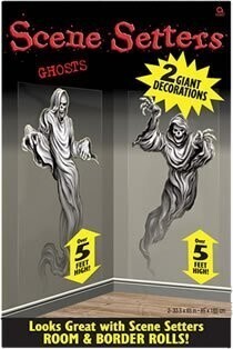 Scene Setter-Halloween-Ghosts-5ft-2pk