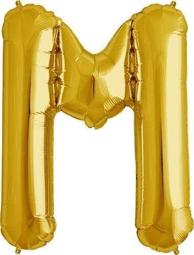 Foil Balloon - Gold M - 34&#39;&#39;