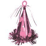 Balloon Weight-Party Hat-Pink-6oz