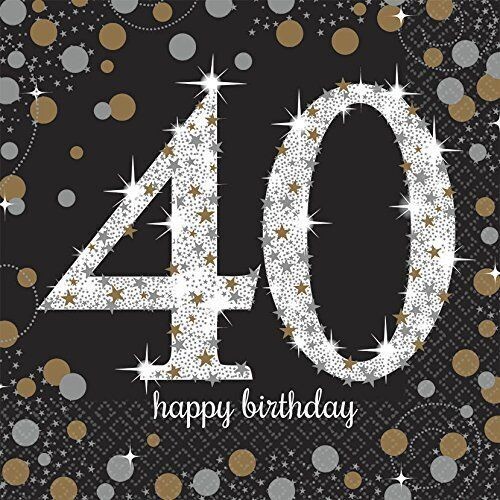 Luncheon Napkins- Sparkling Celebration 40