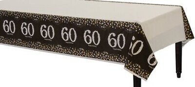 Table Cover-Sparkling Celebration 60-Plastic-54&#39;&#39; x 102&#39;&#39;