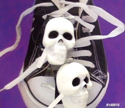 Halloween Accessory-Skull Safety Blinkers-1pkg