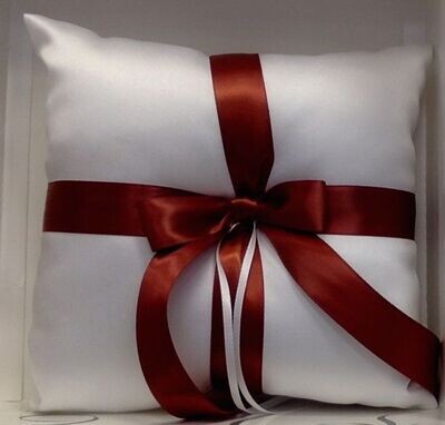 Ring Pillow-Caramel Brown-7&#39;&#39; x 7&#39;&#39;