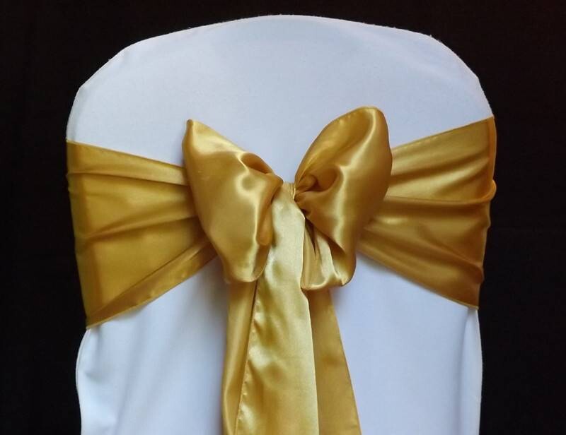 Renta-Chair Sash-Satin Gold-1Day