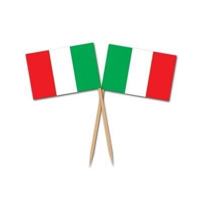 Flag Picks-Italy-50pkg-2.5&quot;