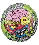 Foil Balloon - Mad Balls - 18&quot;