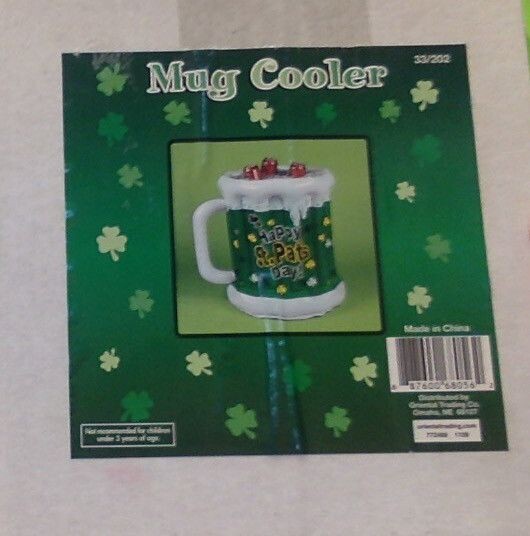 Mug Cooler-Happy St. Patrick&#39;s Day-1pkg