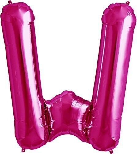 Foil Balloon - Pink - W - 34&#39;&#39;