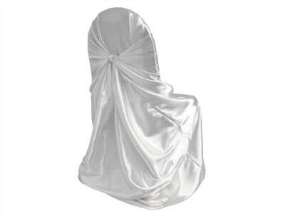 Rental-Chair Cover-Satin White-1Day
