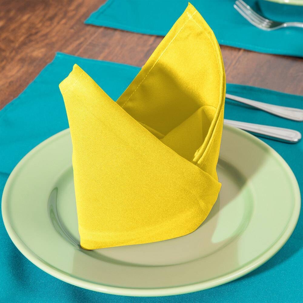 Rental-Napkins-Sunflower Yellow-1.5ft-1Day