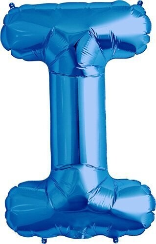 Foil Balloon - Blue I - 34&#39;&#39;