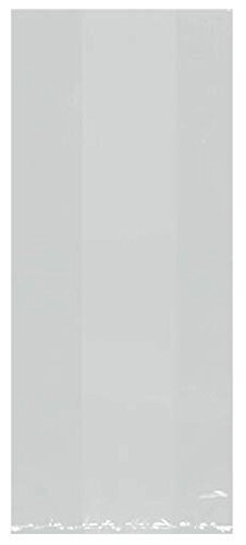 Loot Bags- Silver- 25pcs (9.5&quot;x4&quot;)