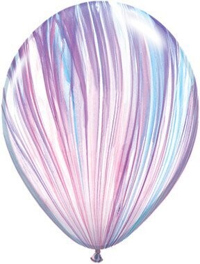 Latex Balloon-Fashion SuperAgate-1pkg-11&quot;