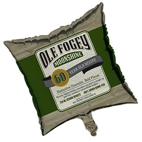 Foil Balloon - Ole Fogey Age 60 - 18&quot;