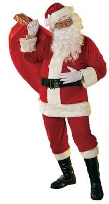 Costume-Santa Suit-Adult XL