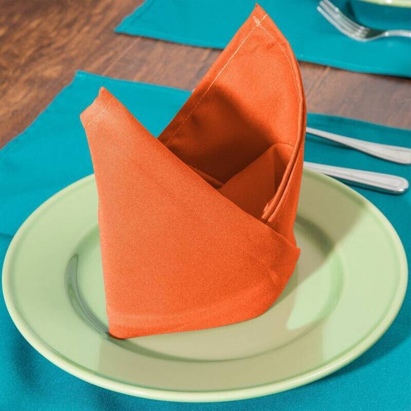 Napkin-Burnt Orange-12 pcs