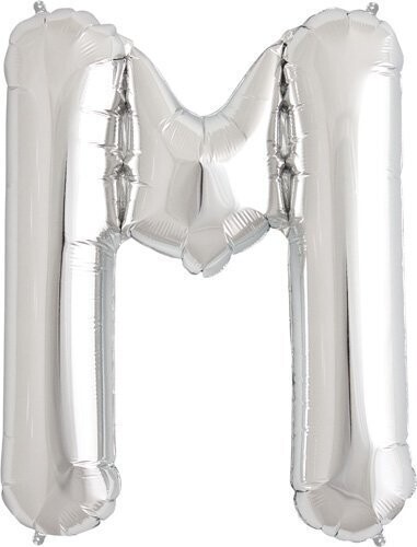Foil Balloon - Silver - M - 34&#39;&#39;