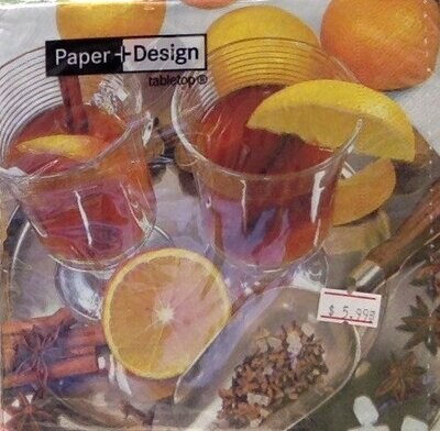 Napkins-BEV-Hot Punch-20pkg-3ply- Discontinued