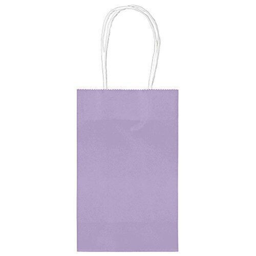 Gift Bags-Kraft-Lavender-8.25&#39;&#39;-10pk