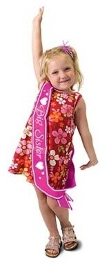 Sash-Satin-Big Sister-1pkg