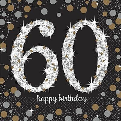 Luncheon Napkins-Sparkling Celebration 60