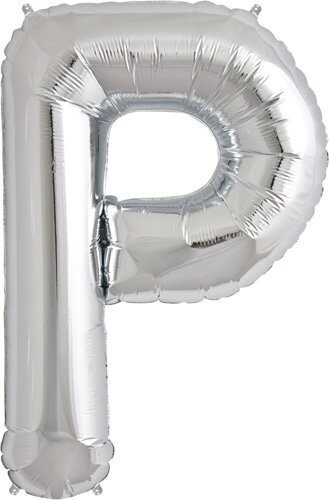 Foil Balloon - Silver - P - 34&#39;&#39;