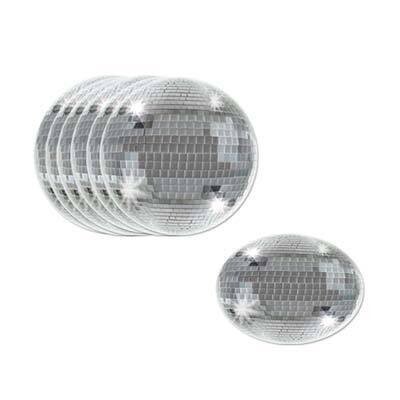 Drink Coasters-Disco Balls-8pkg-3.5&quot;