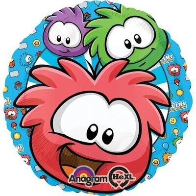 Foil Balloon - Club Penguin Puffles - 18&quot;