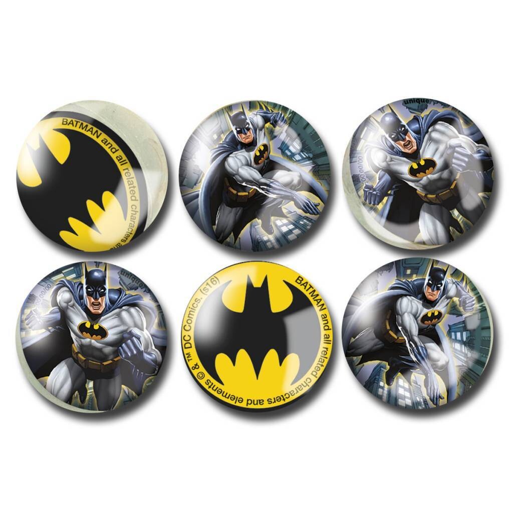 Party Favors-Batman Bounce Balls-6pkg-1.25&quot;