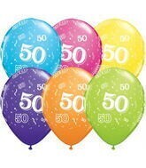 Latex Balloon-50 A Round Assortment-11&quot;