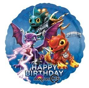 Foil Balloon - Skylanders Happy Birthday - 18&quot;