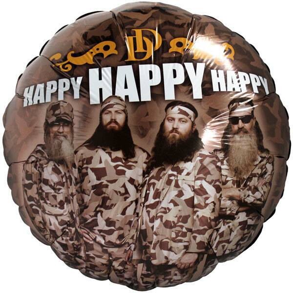 Foil Balloon - Duck Dynasty Birthday - 18&quot;