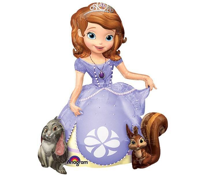 Foil Balloon-Airwalker-Sophia the First