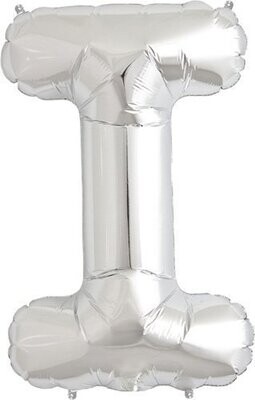 Foil Balloon - Silver - I - 34''