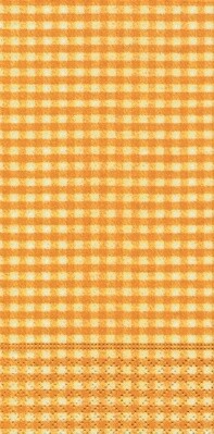 Napkins-Buffet-Vichy Yellow-16pkg-3ply- Discontinued