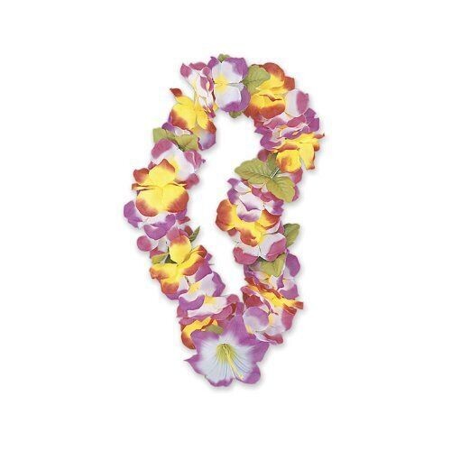 Flower Lei-Fancy Lily Rainbow-fabric-1pk-40&#39;&#39;