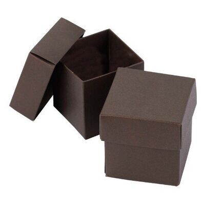 Favor Boxes- Brown- 25pk