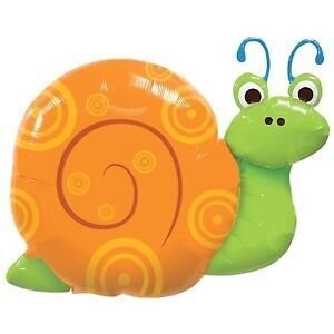 Foil Balloon-Supershape-Swirly Shelled Snail