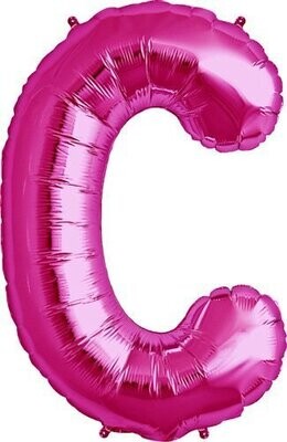 Foil Balloon - Pink - C - 34&quot;