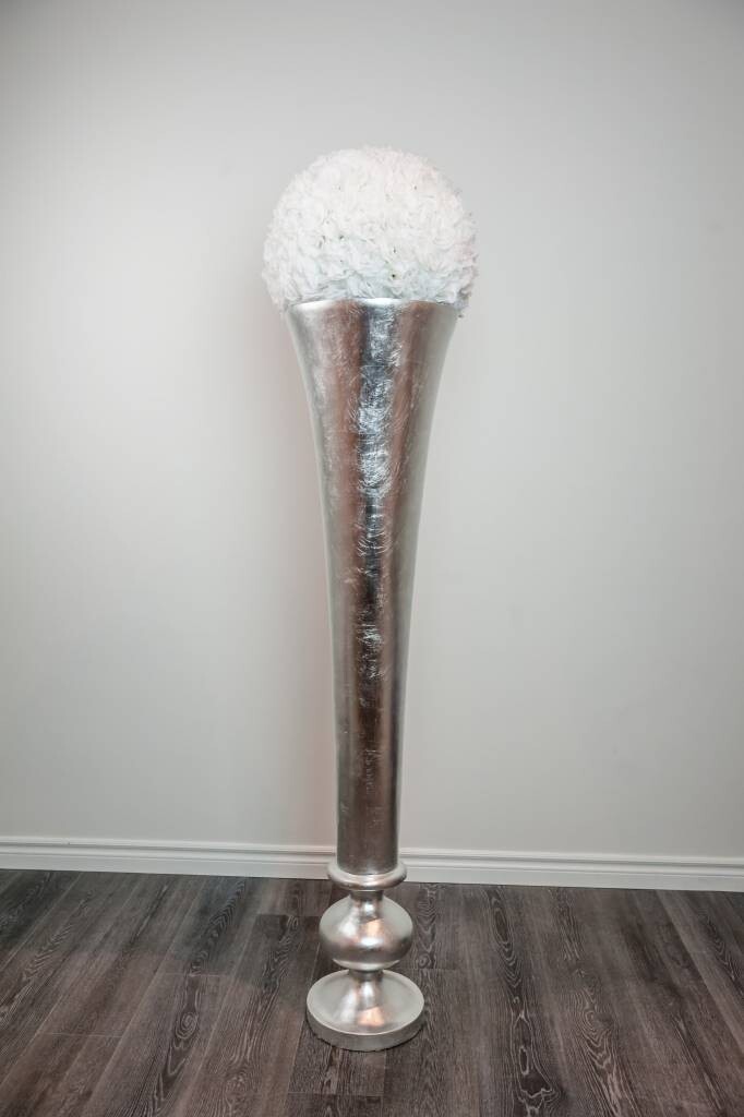 Rental-Silver Large Urns-1Day