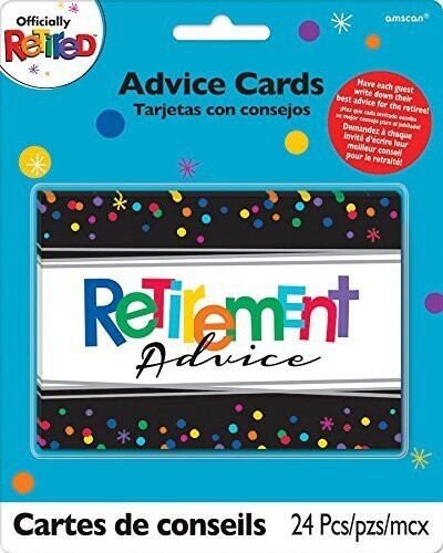 Advice cards - Offically Retired