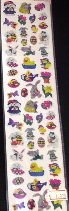 Sticker Sheet- Easter- 55-60 Each